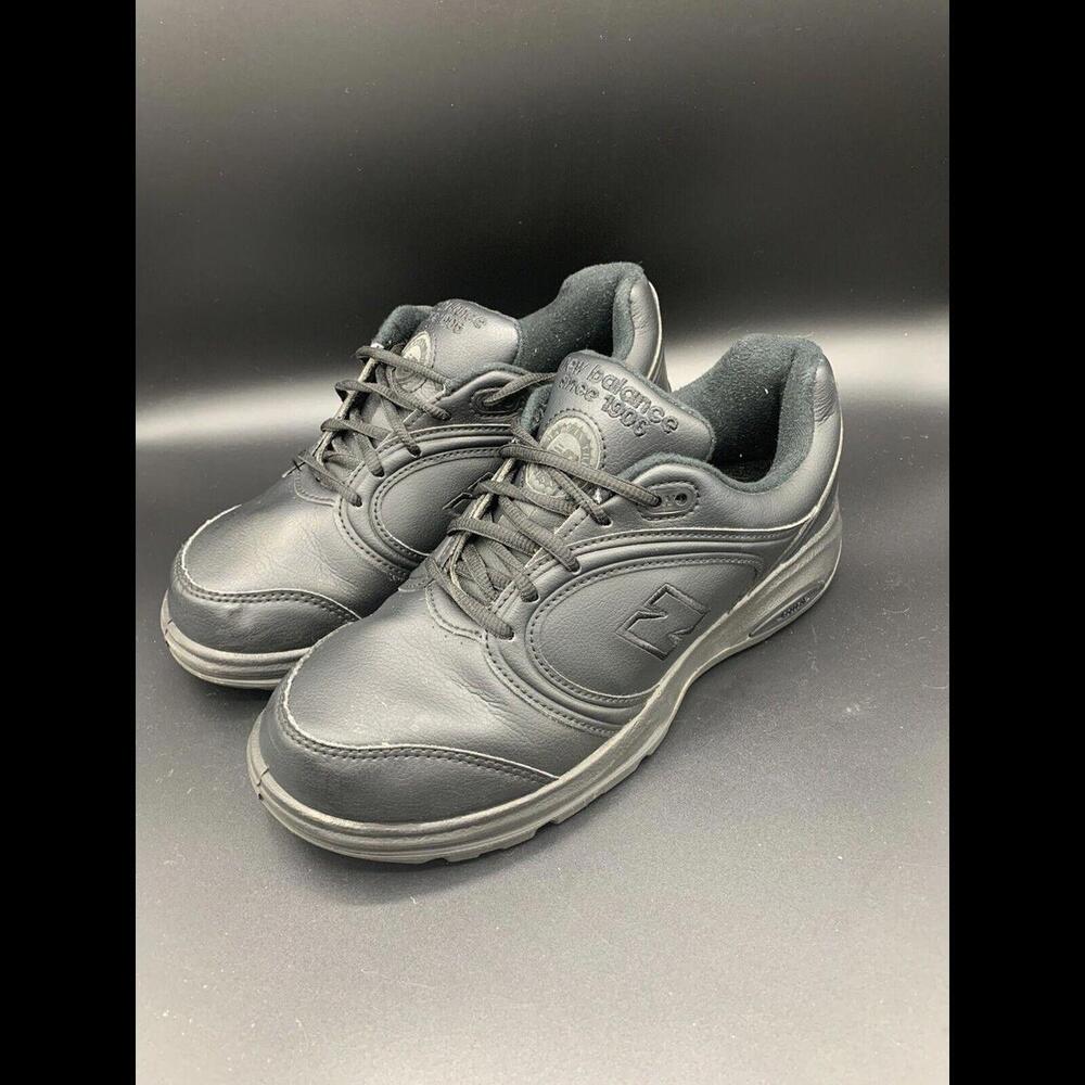 Women’s New Balance WW812BK with Rollbar Walking Shoe Black SZ 8.5 EUC
